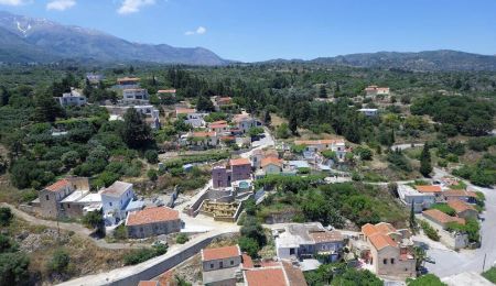 village drone view